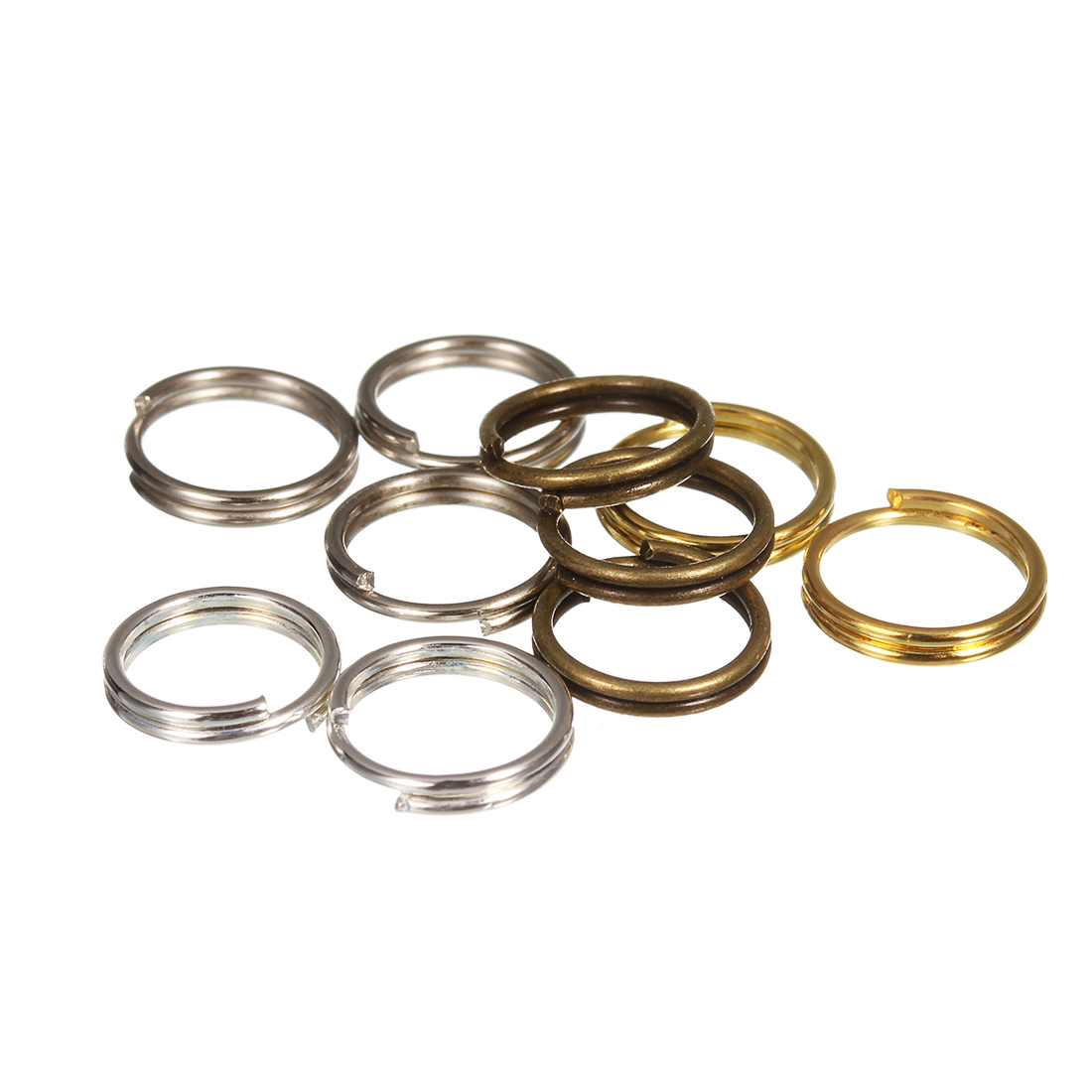 Jewelry Making Looper Tool - 50-200pcs 4-20mm Metal Open Jump Rings
