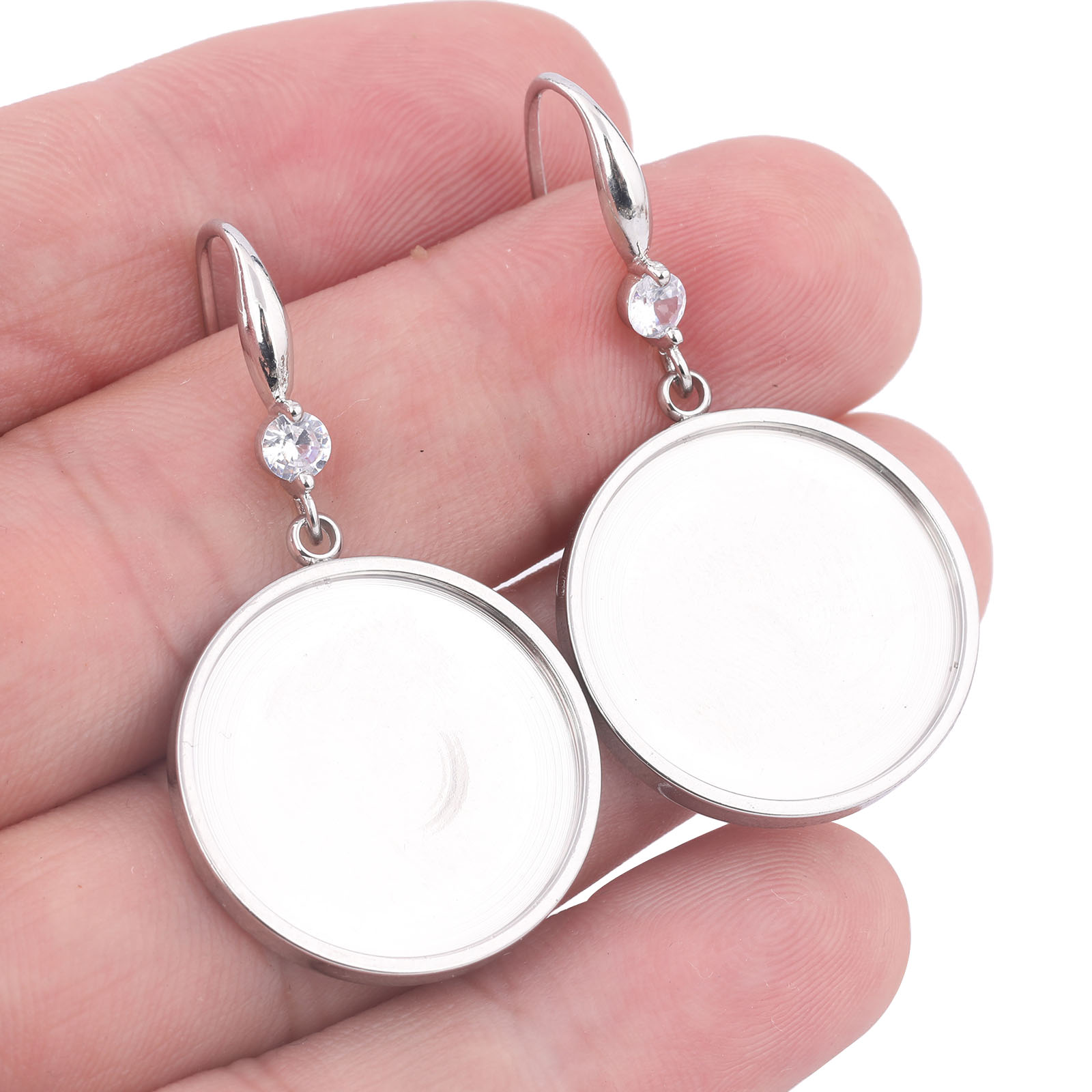 Jewelry Making With Stones - 6pcs Stainless Steel Fit 20mm Cabochon