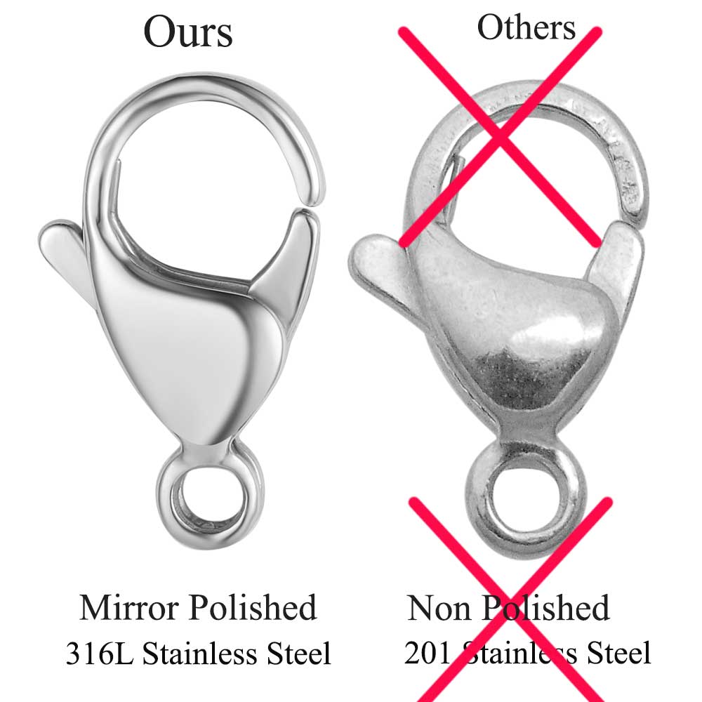 20/30/40 316L Stainless Steel  - Jewelry Making Gold review and price