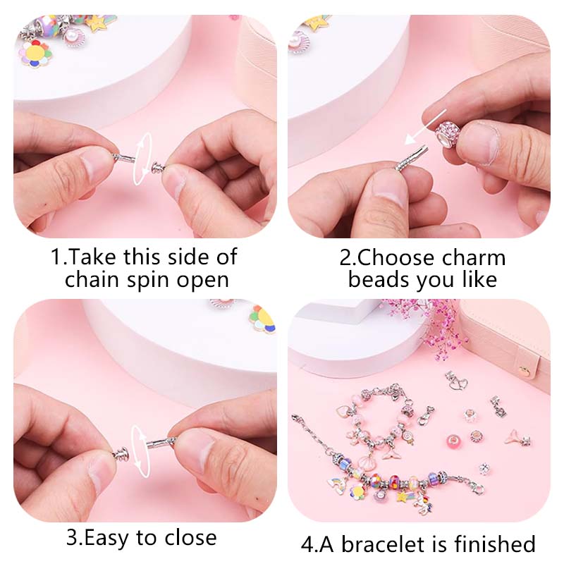 ﻿Girls DIY Bracelet Set Handm - Jewelry Making Qc review and price