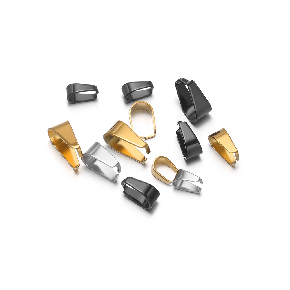 50pcs Stainless Steel Black/Go - Jewelry Making Gold review and price
