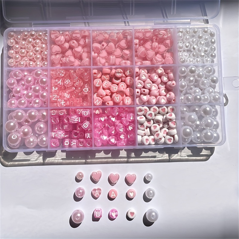 10-Piece Pink Alphabet Box, Ac - Jewelry Making Course review and price