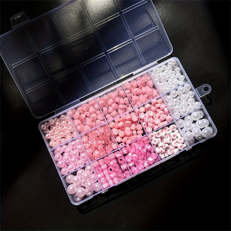 10-Piece Pink Alphabet Box, Ac - Jewelry Making Course review and price