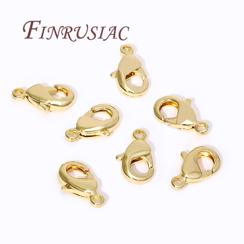 18K Gold Plated Lobster Clasps - Jewelry Making Gold review and price
