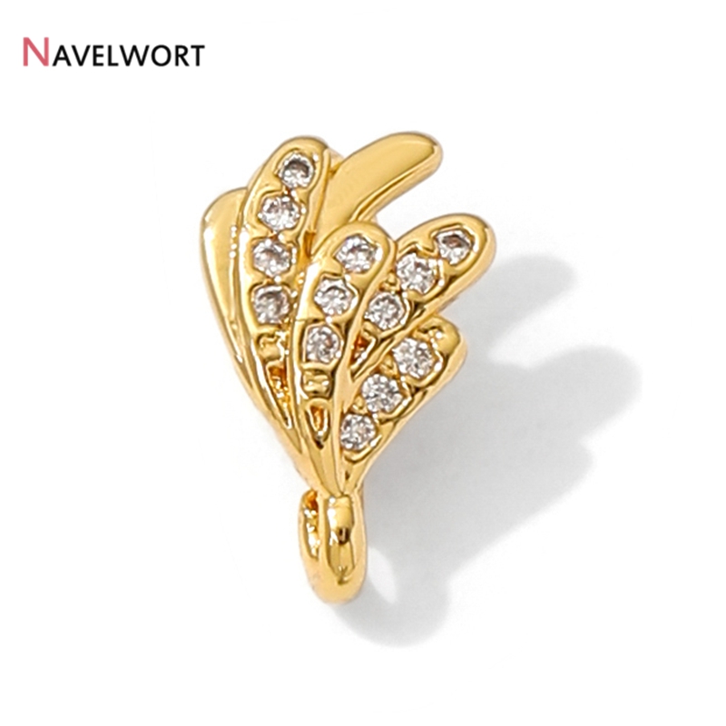18K Gold Plated Brass With Zir - Jewelry Making Gold review and price