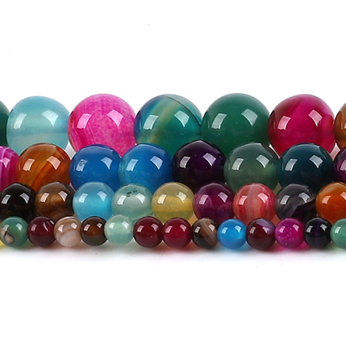 Natural Agate Stone Beads Colo - Jewelry Making With Stones review and price