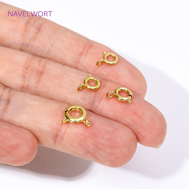 14K/18K Gold Plated Brass Spri - Jewelry Making Gold review and price