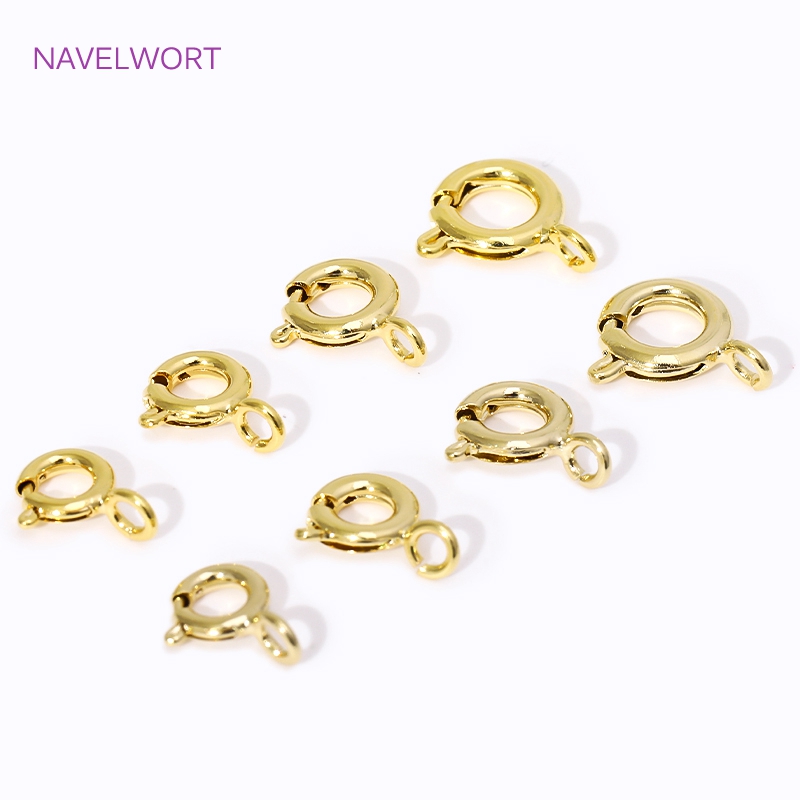 14K/18K Gold Plated Brass Spri - Jewelry Making Gold review and price