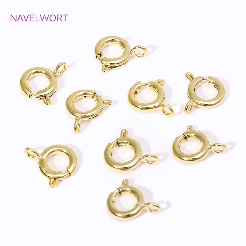 14K/18K Gold Plated Brass Spri - Jewelry Making Gold review and price