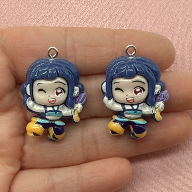 10pcs resin cartoon pendant, D - Jewelry Making With Resin review and price