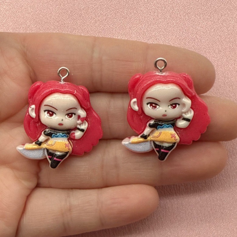 10pcs resin cartoon pendant, D - Jewelry Making With Resin review and price