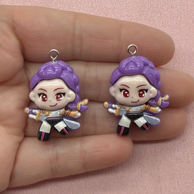 10pcs resin cartoon pendant, D - Jewelry Making With Resin review and price
