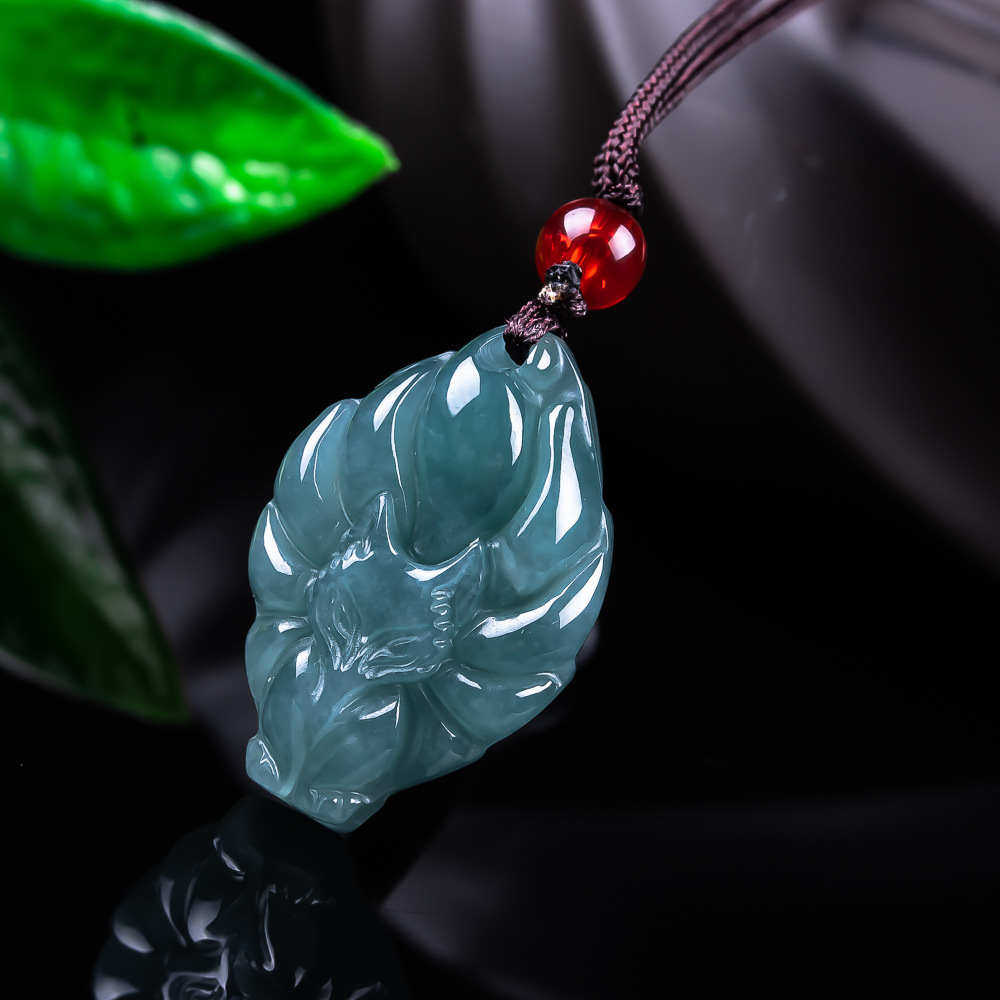 Natural Burmese Jadeite Fox Pe - Jewelry Making Jewelry review and price