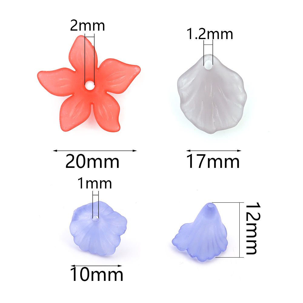 100Pcs/Lot 12mm 17mm 20mm Fros - Jewelry Making Materials Wholesale review and price