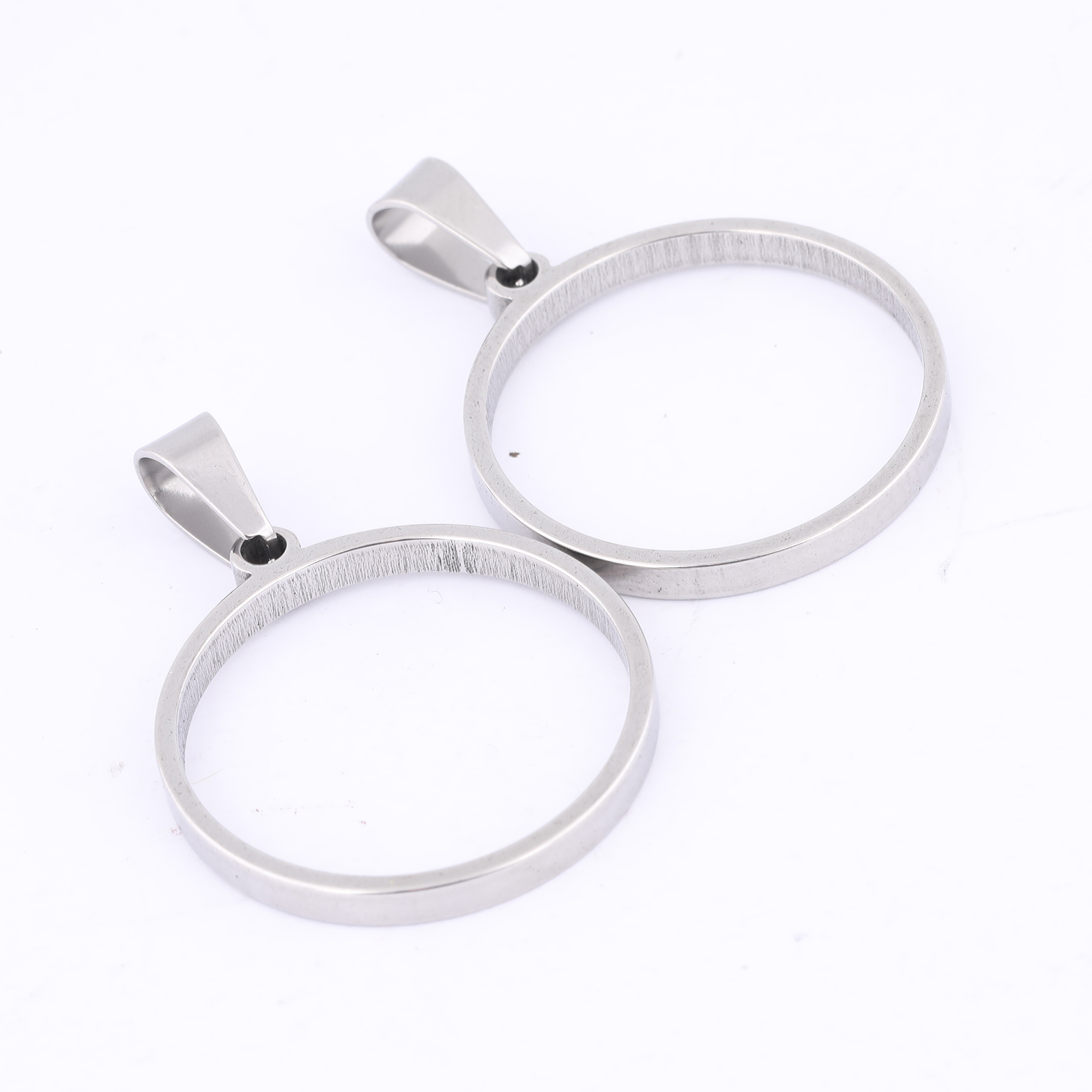 10pcs 25mm Round Open Bezel Ch - Jewelry Making With Resin review and price