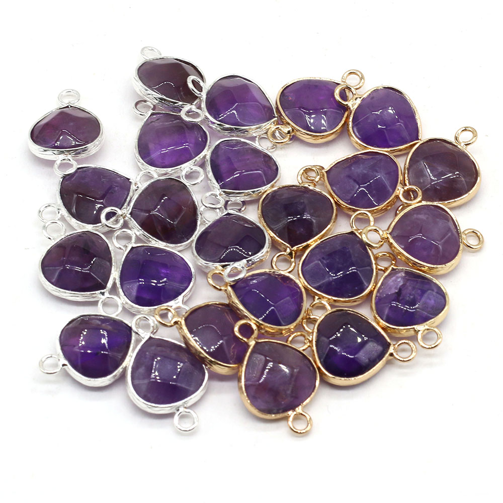2pcs Natural Stone Connectors  - Jewelry Making With Stones review and price