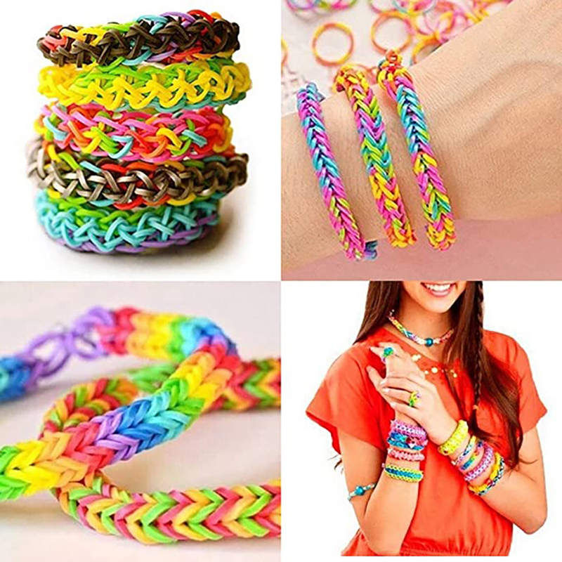 600 pieces Colorful Rubber Ban - Jewelry Making Course review and price