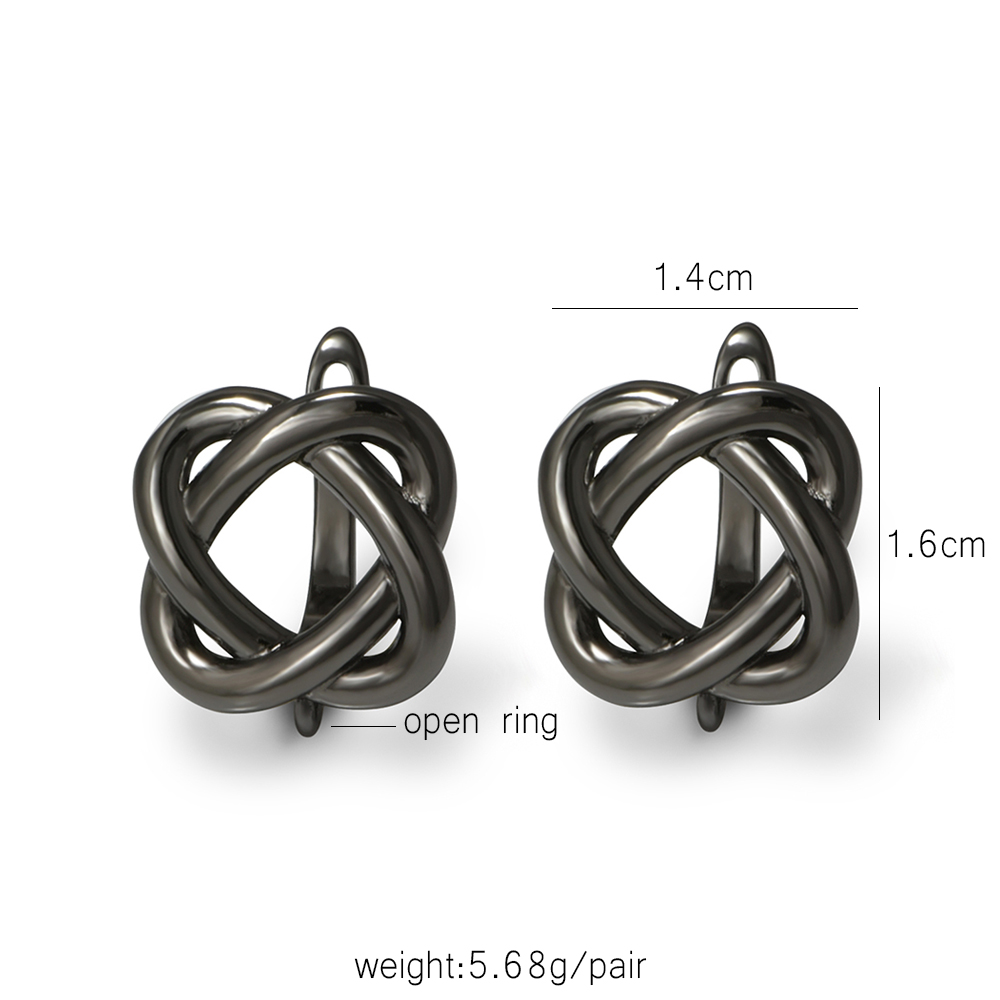 YANASI 1 Pair Gun Black  Brass - Jewelry Making Gold review and price