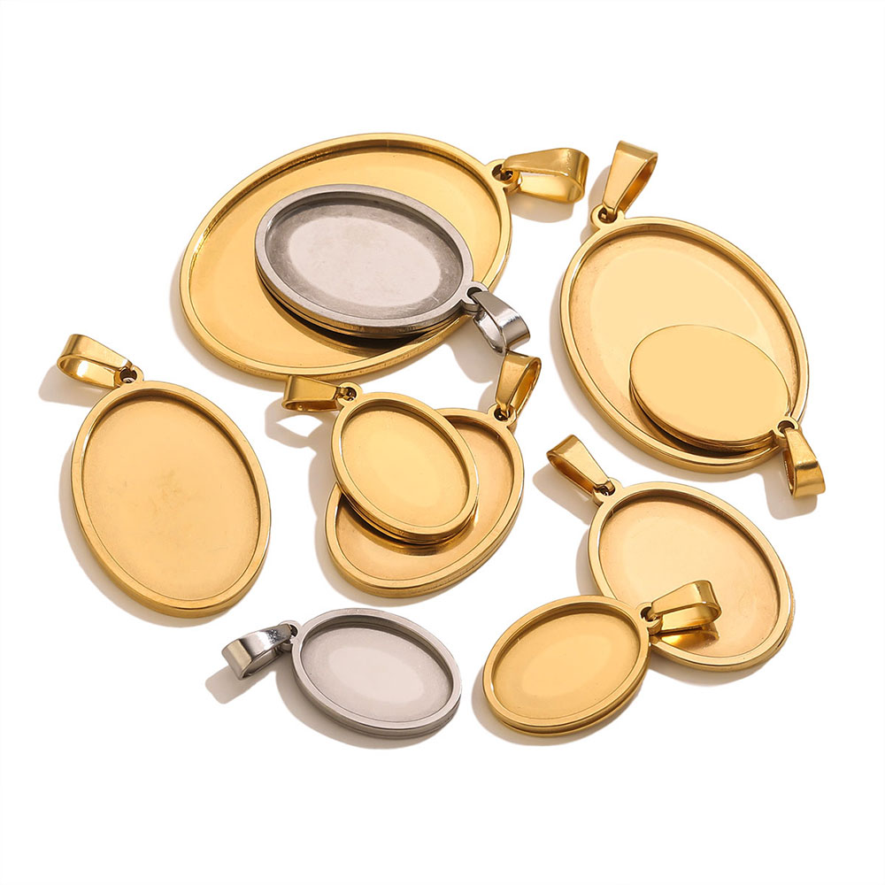 5PCS Stainless Steel Charms Go - Jewelry Making Materials Wholesale review and price