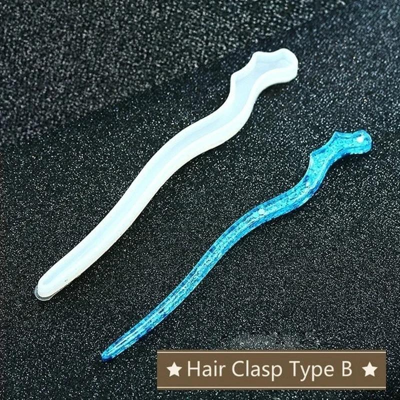 New Transparent Hairpin Silico - Jewelry Making With Resin review and price