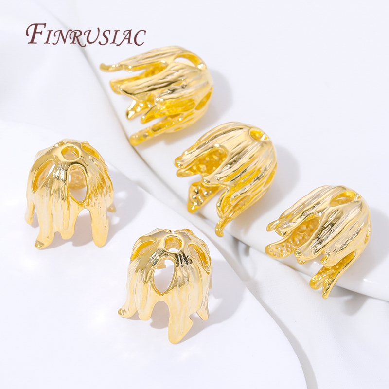 18K Gold Plated Tassel End Cap - Jewelry Making Materials Wholesale review and price