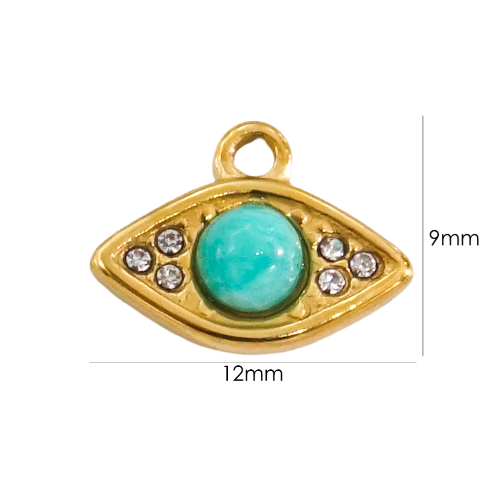 3Pcs Natural Stone Beads Eye S - Jewelry Making With Stones review and price