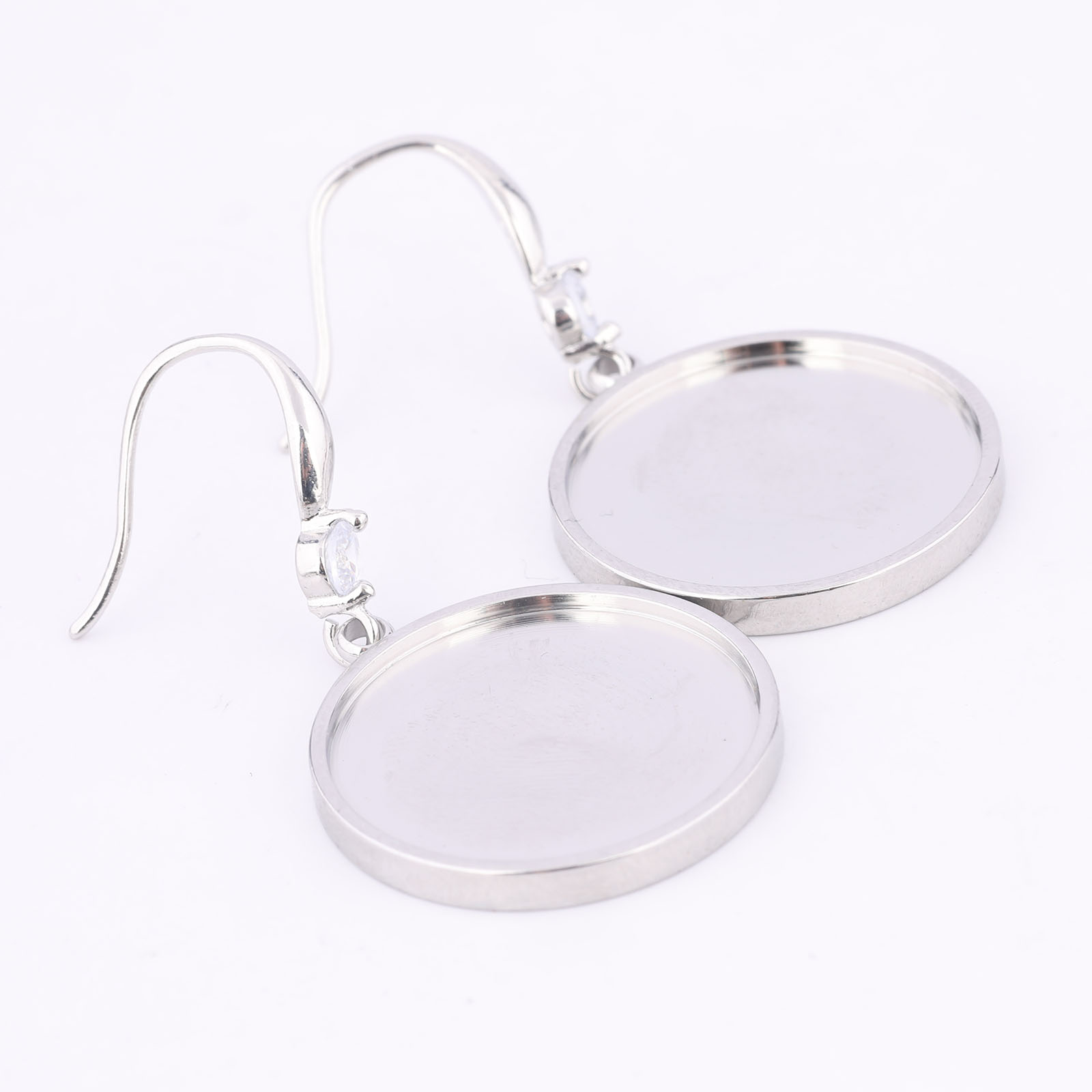6pcs Stainless Steel Fit 20mm  - Jewelry Making With Stones review and price
