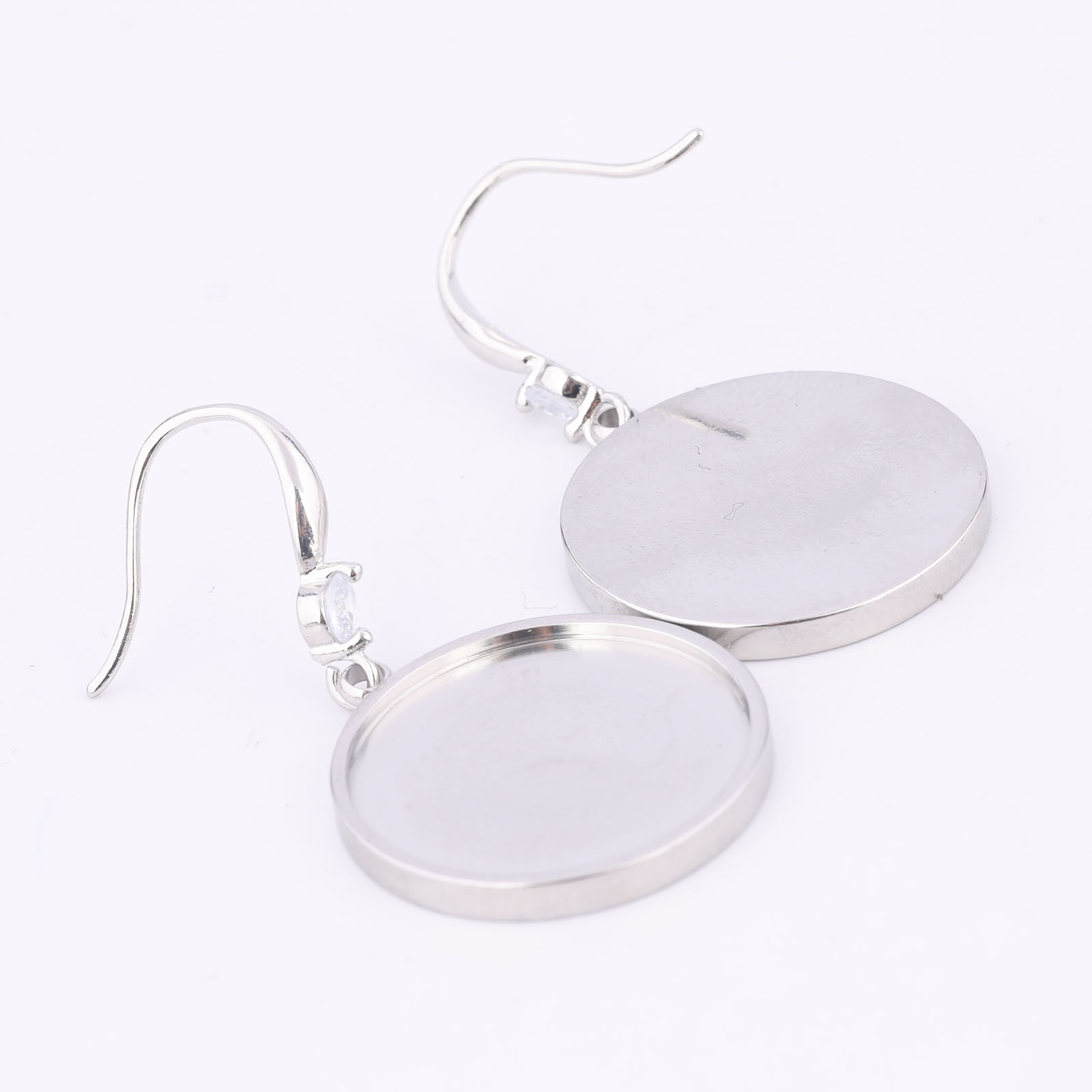 6pcs Stainless Steel Fit 20mm  - Jewelry Making With Stones review and price