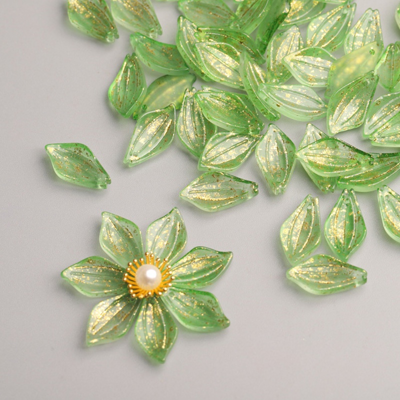 10pcs Flower Petal Shape 18x9m - Jewelry Making Qc review and price
