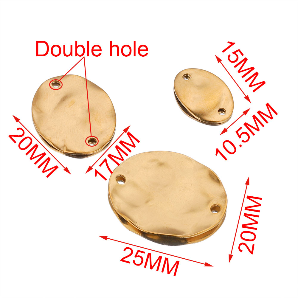 20pcs 15/20/25MM Stainless Ste - Jewelry Making Materials Wholesale review and price