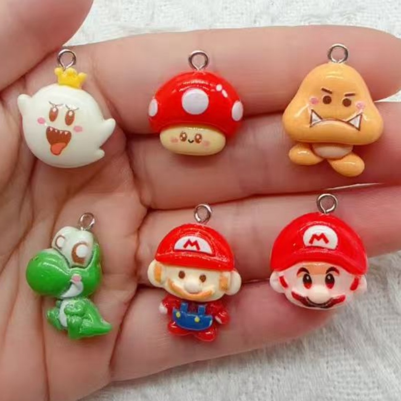 10pcs resin cartoon pendant, D - Jewelry Making With Resin review and price