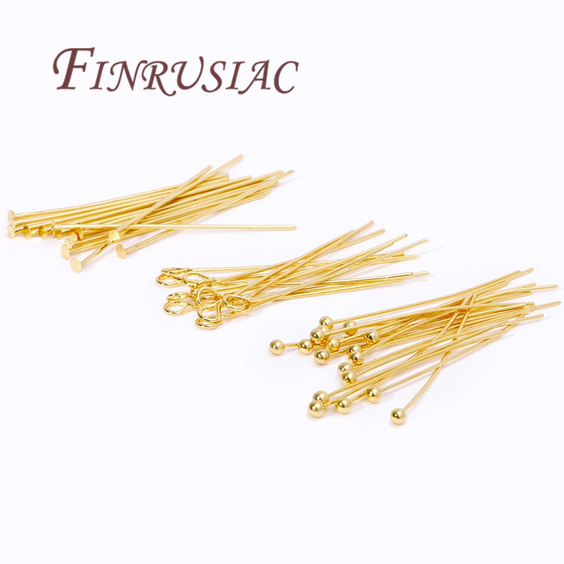 50Pcs 20-50mm Gold Plated Pins - Jewelry Making Looper Tool review and price